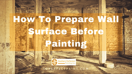 Wall Surface Preparation