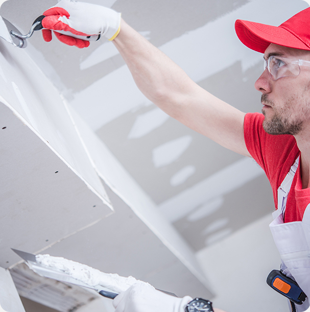 Interior drywall repair in Atlanta GA.