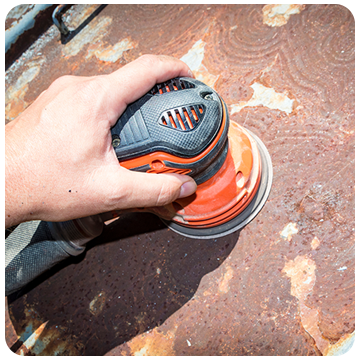 Government - Sanding of Rusten Areas