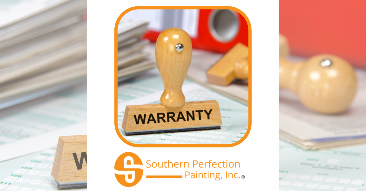 Residential Three Year Painting Warranty SPPI Atlanta, GA