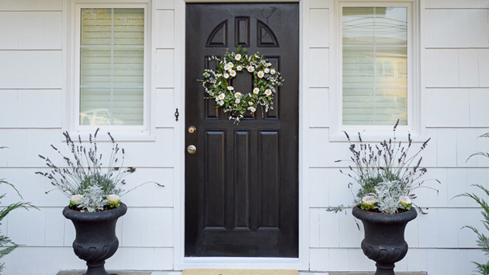 Exterior doors paint