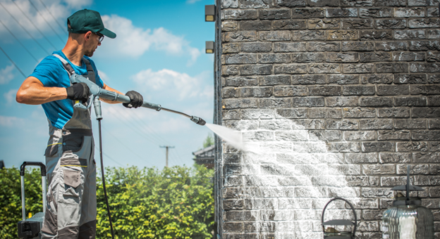 Exterior Pressure Washing.