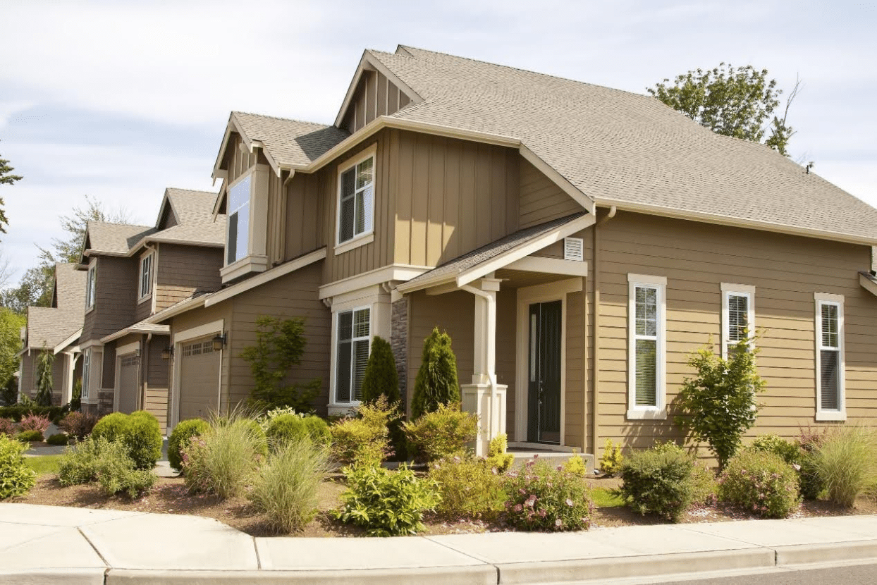 Brown building